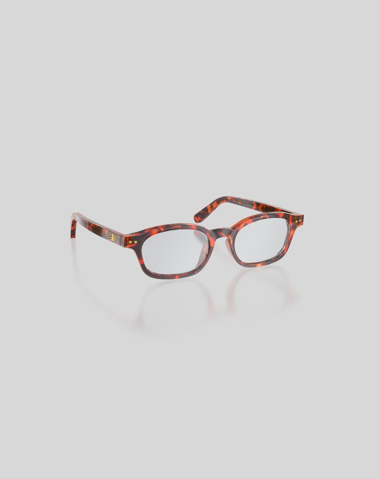 Debora#Color_Montatura Avana Flakes Rosso Lucido