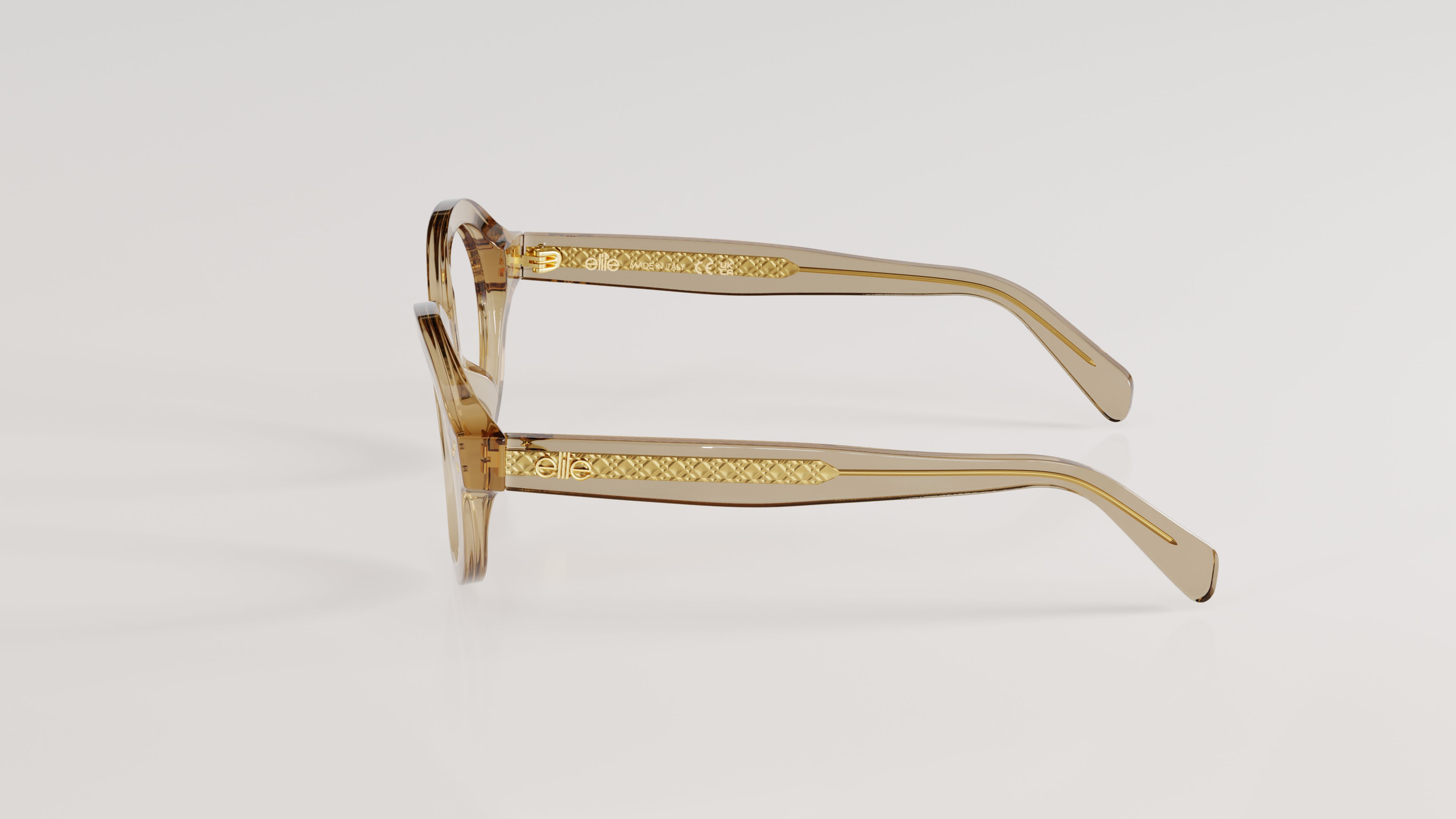 Cindy#Color_Montatura Champagne Lucido