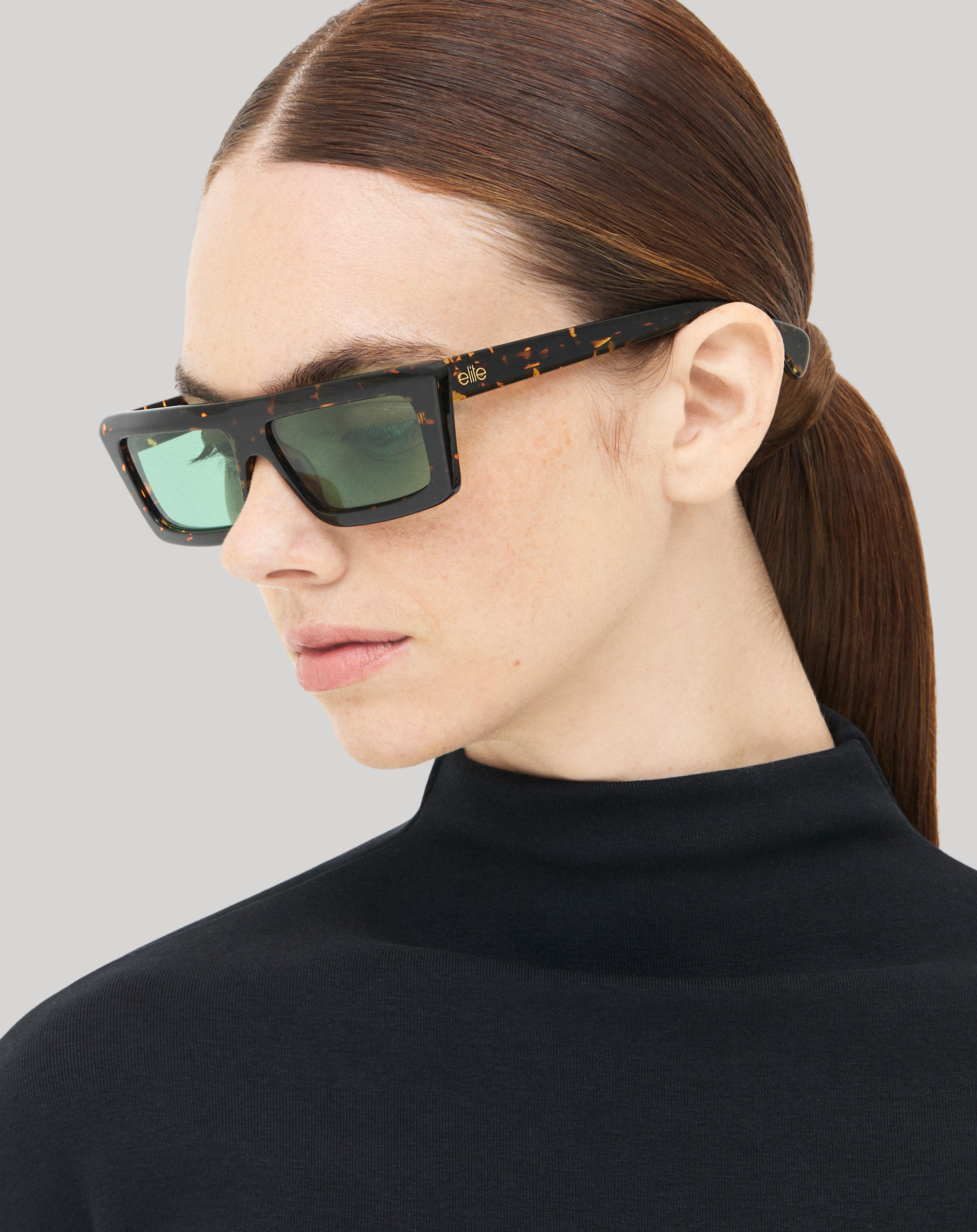 Valentin#Color_Montatura Havana Giallo Lucido con Lente Verde