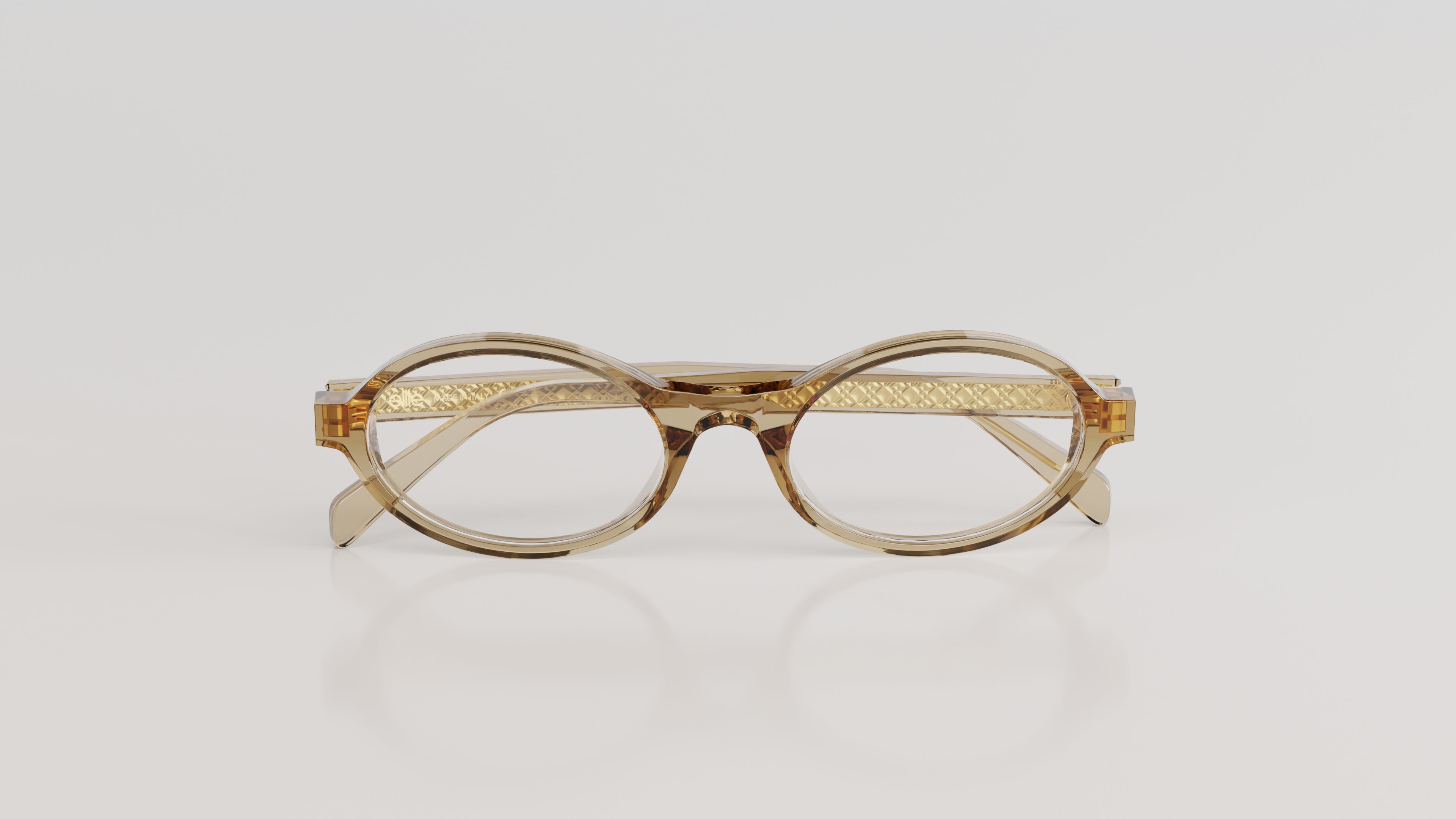 Brigitte#Color_Montatura Champagne Lucido