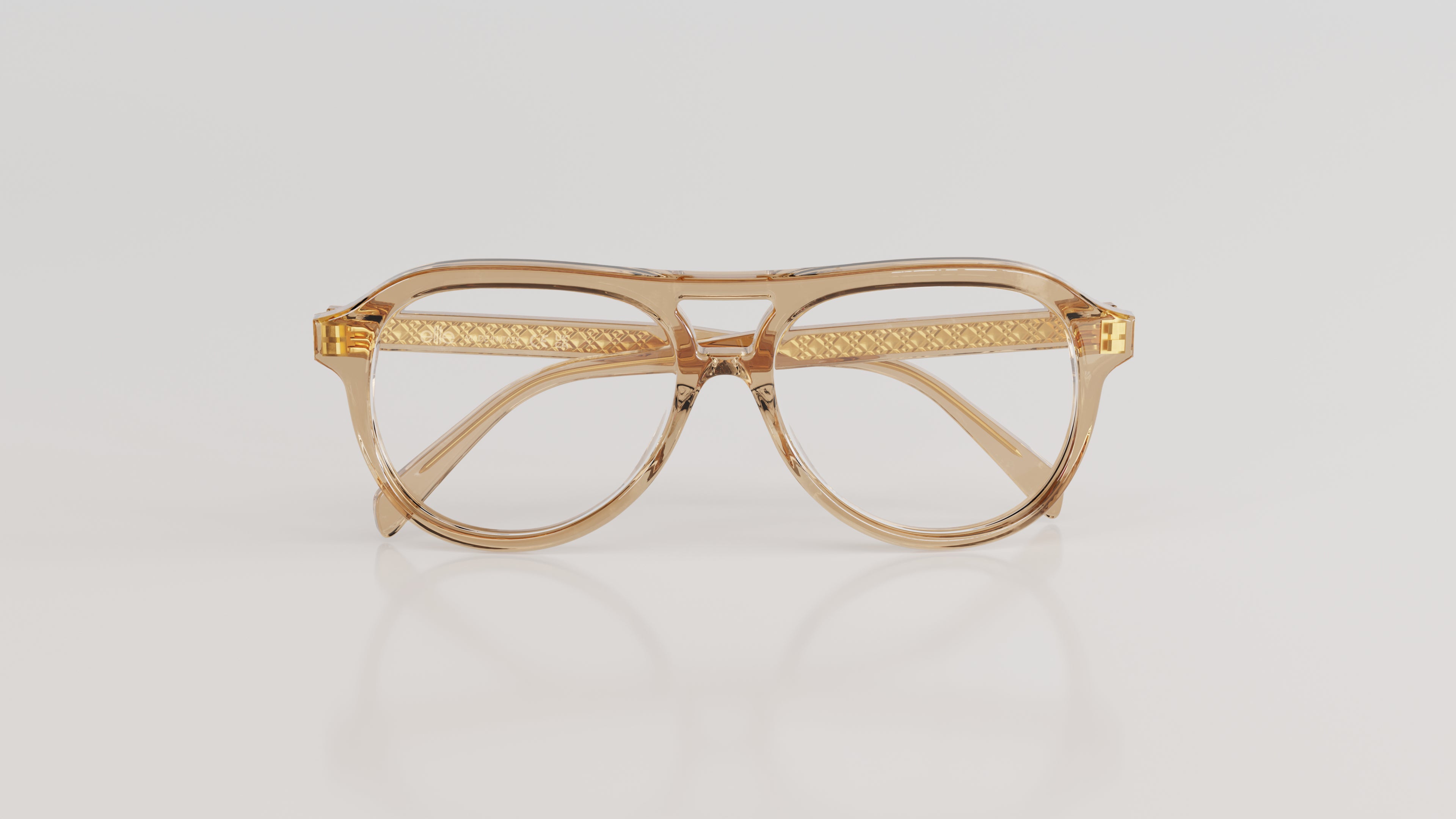 Claudia#Color_Montatura Sabbia Lucido