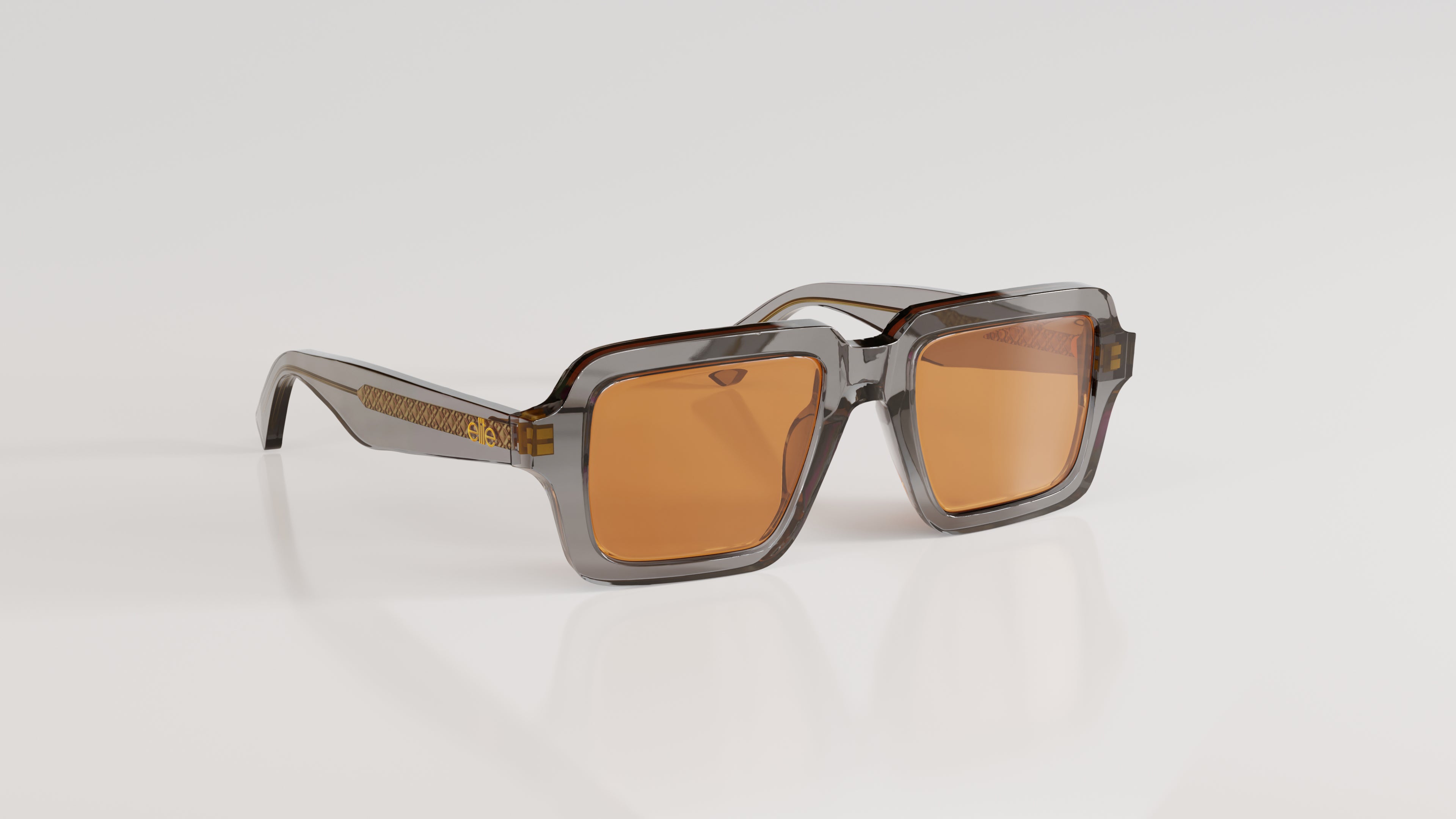 James#Color_Montatura Grigio Lucido con Lente Bronzo