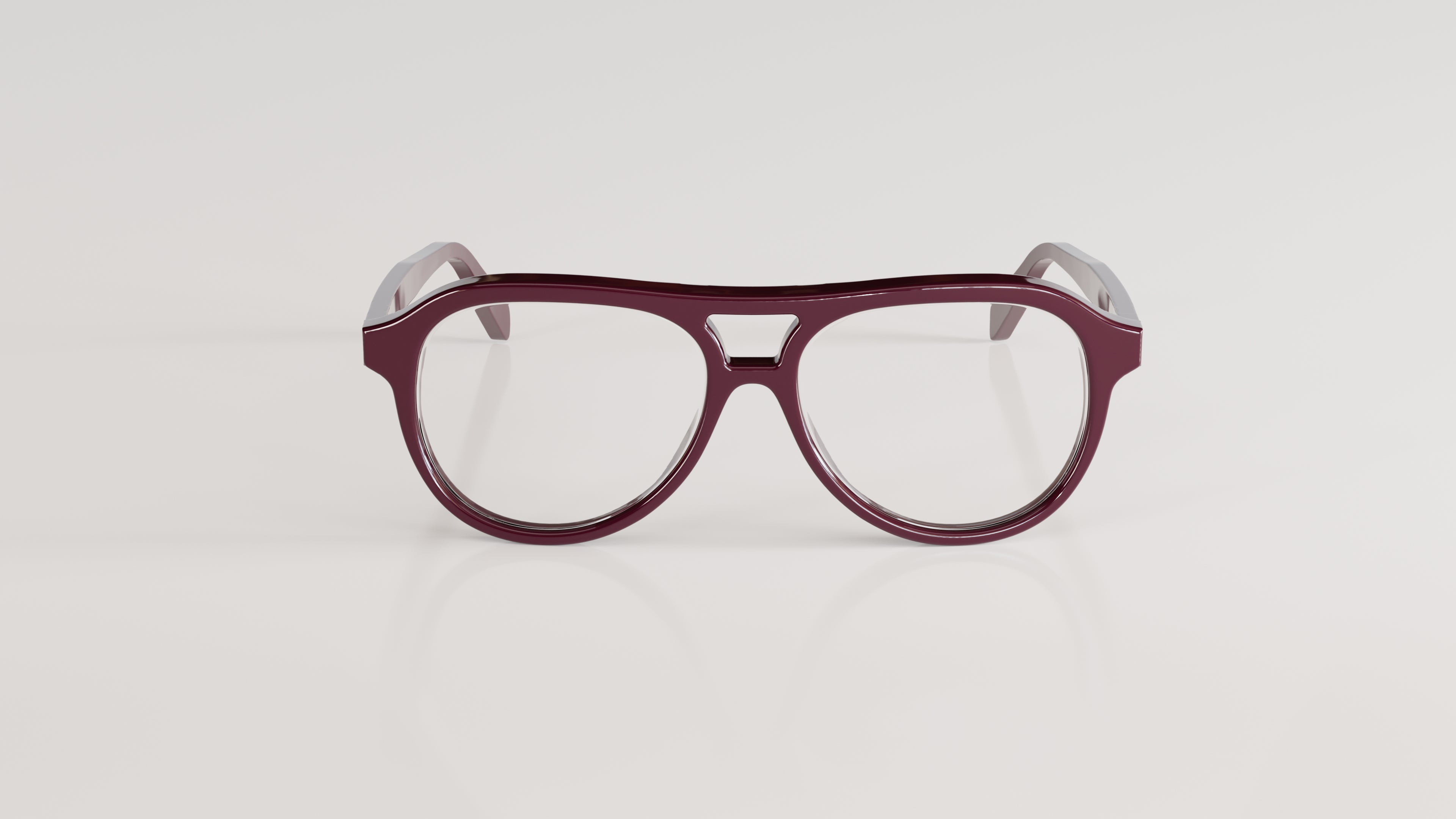 Claudia#Color_Montatura Burgundy Lucido