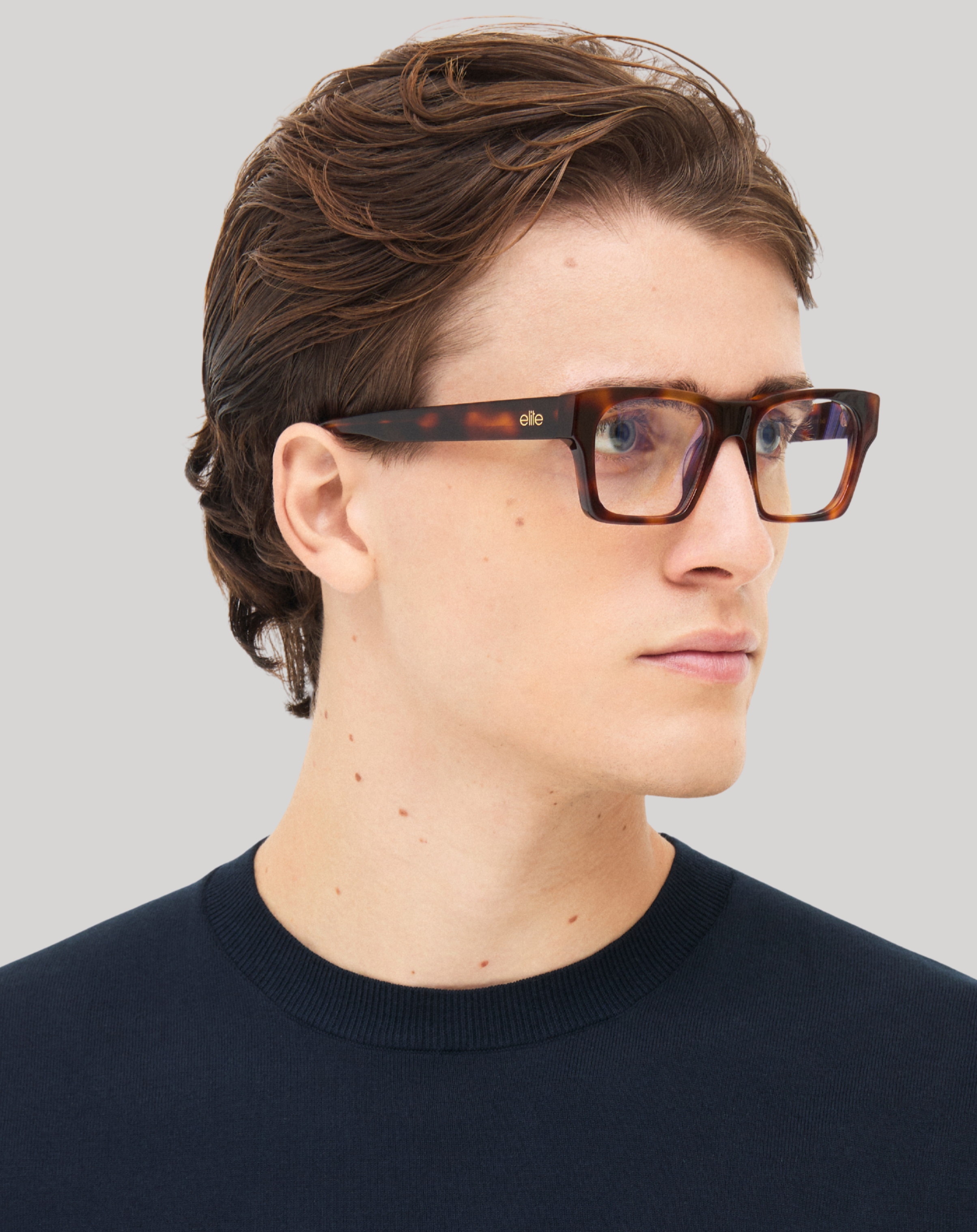 Ethan#Color_Montatura Havana Lucido