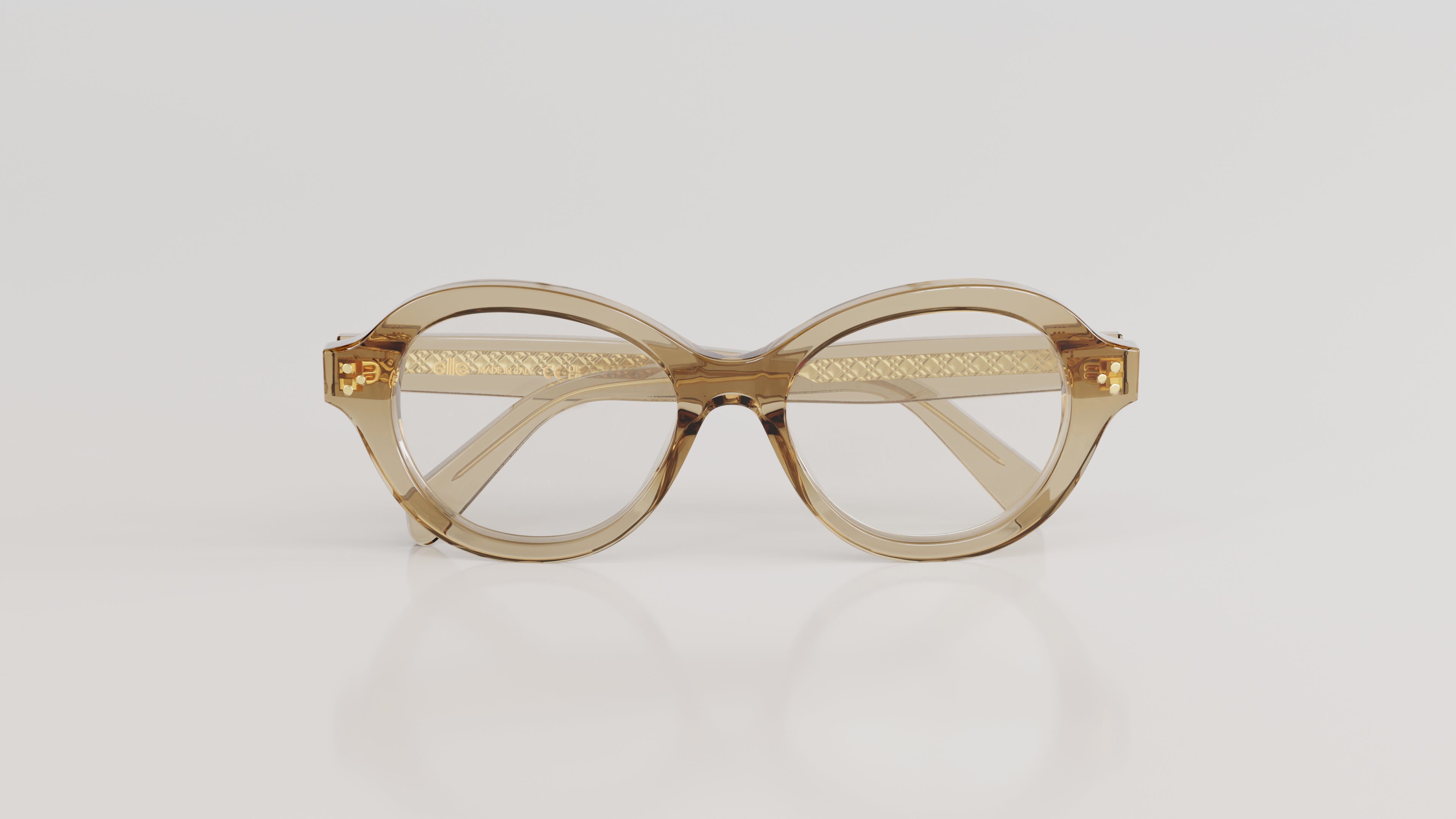 Cindy#Color_Montatura Champagne Lucido
