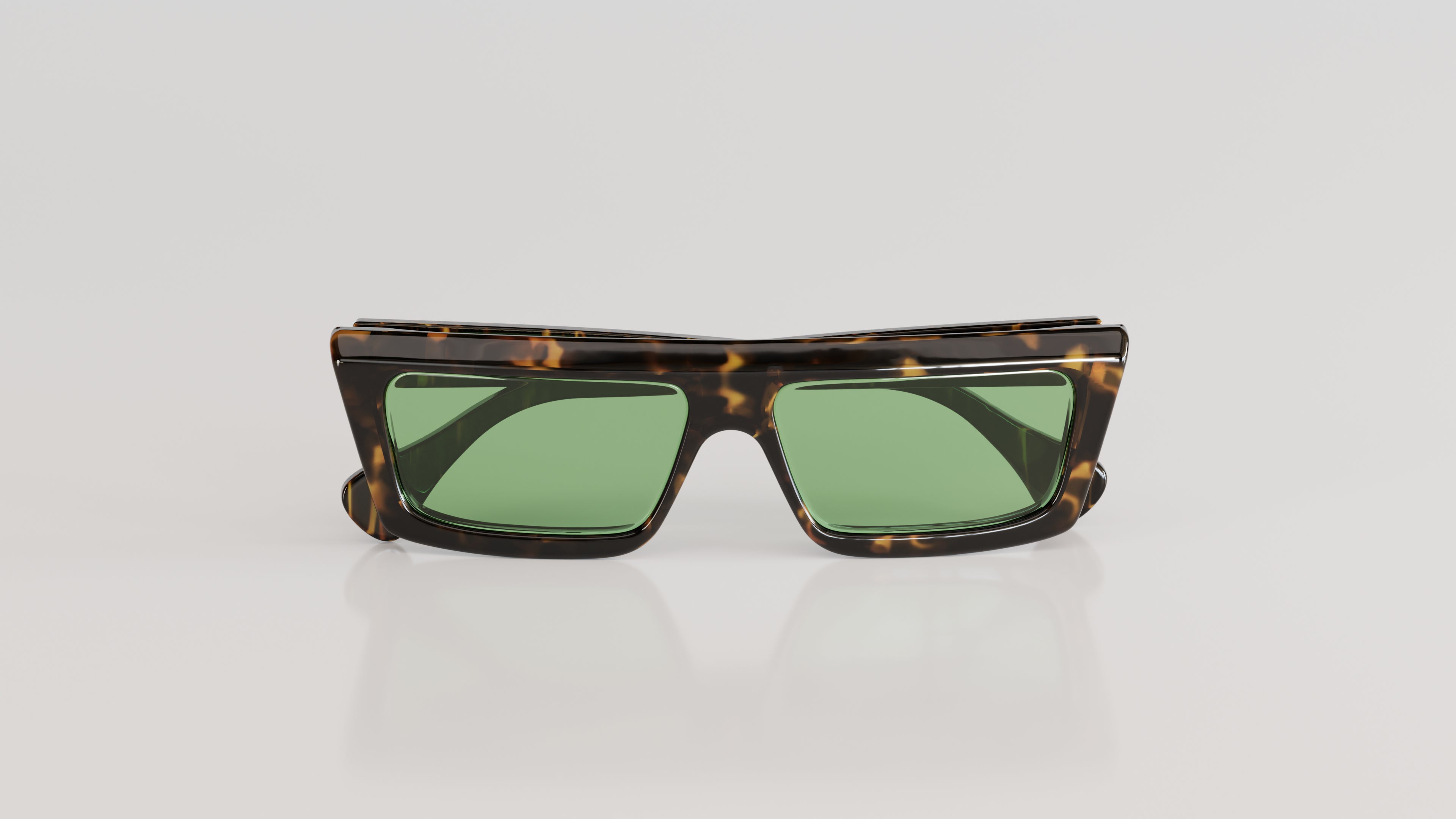 Valentin#Color_Montatura Havana Giallo Lucido con Lente Verde