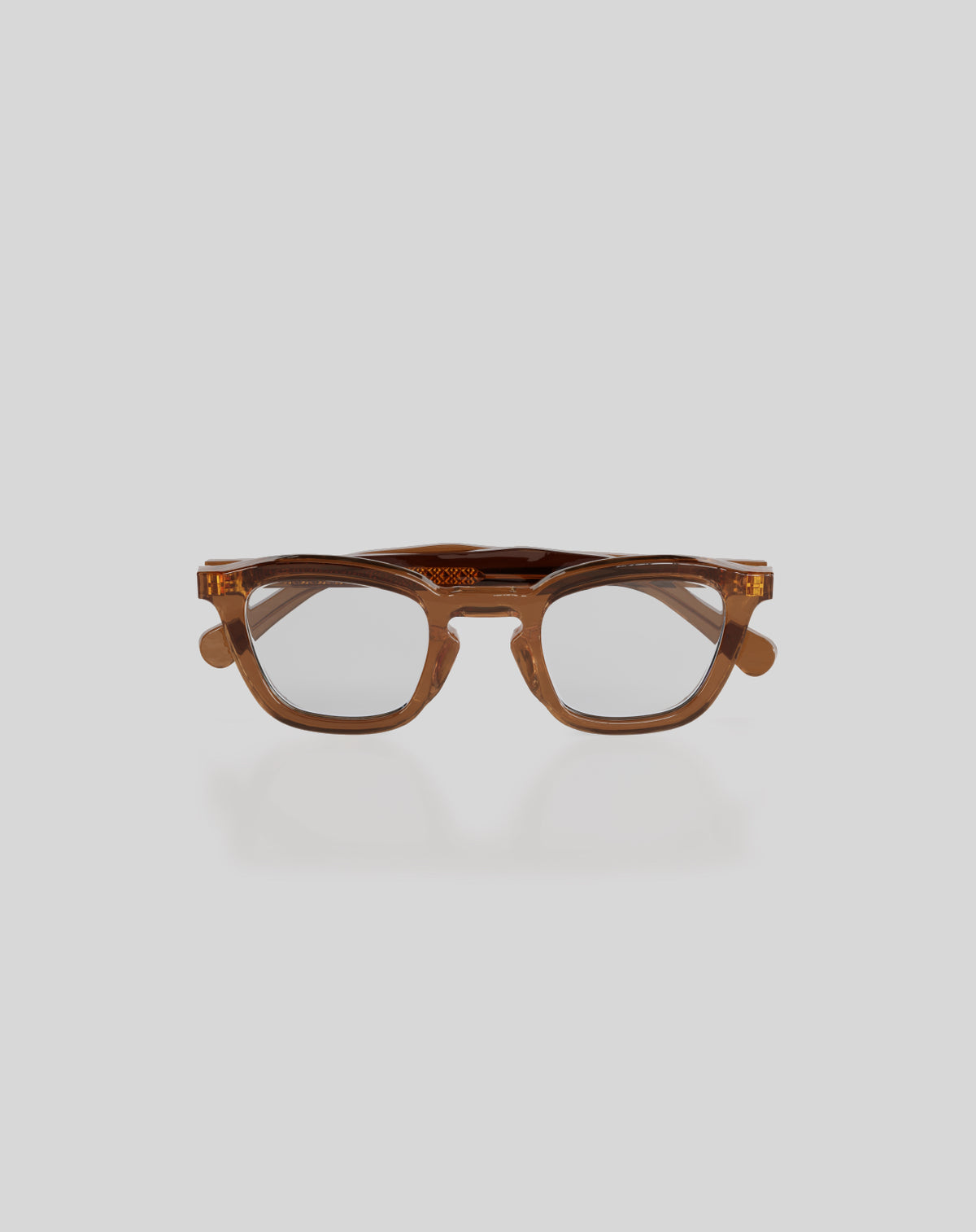 Ashton#Color_Montatura Marrone Trasparente Lucido