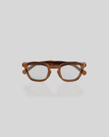 Montatura Marrone Trasparente Lucido