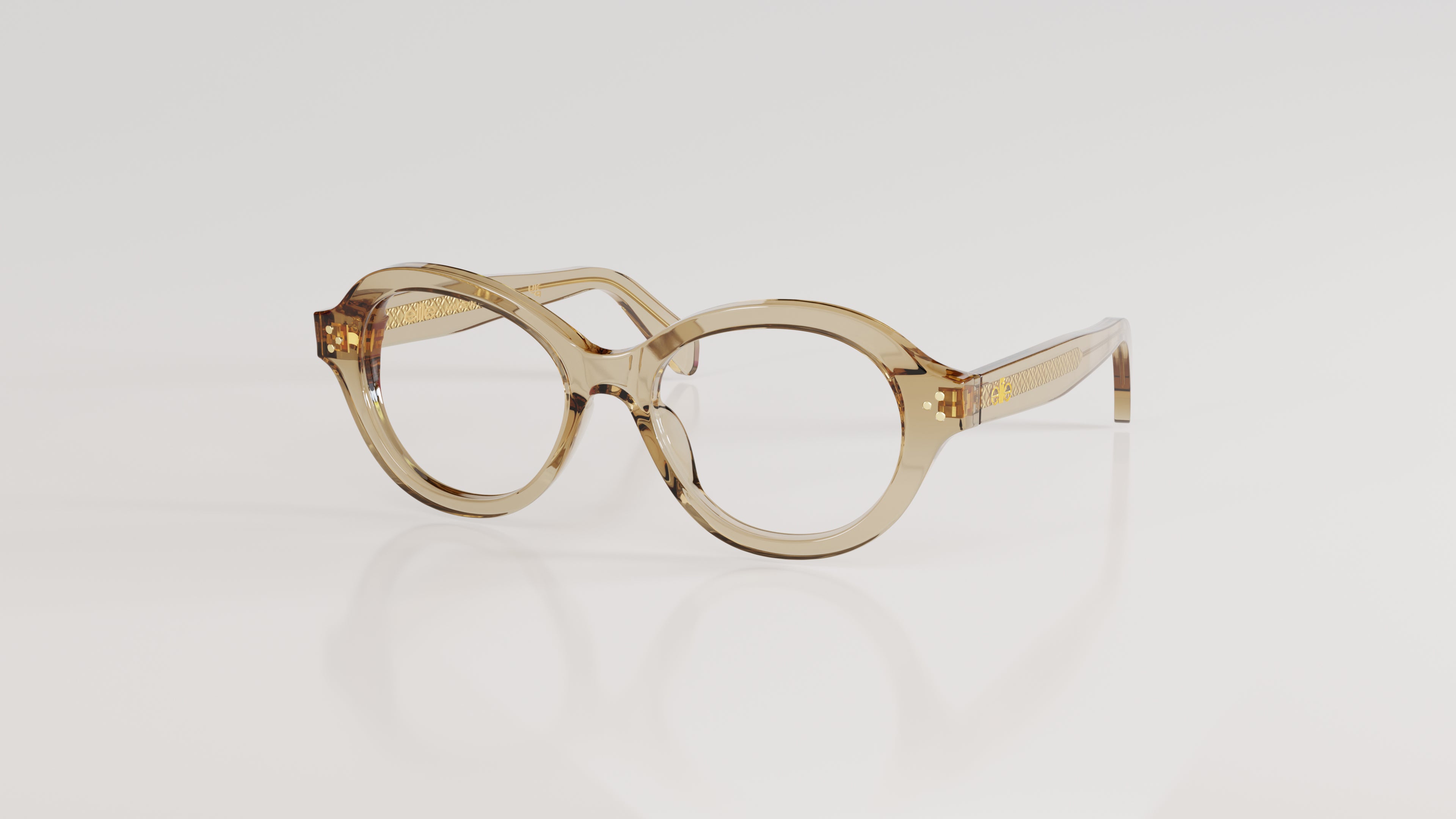 Cindy#Color_Montatura Champagne Lucido