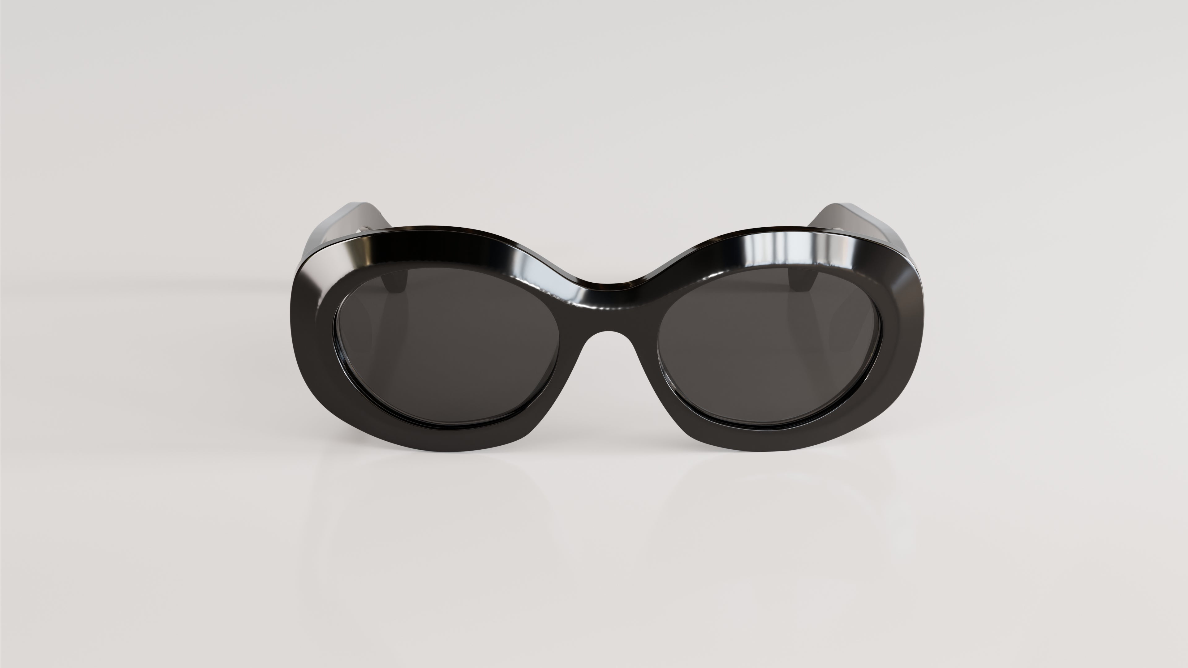 Lola#Color_Montatura Nero Lucido con Lente Fumo