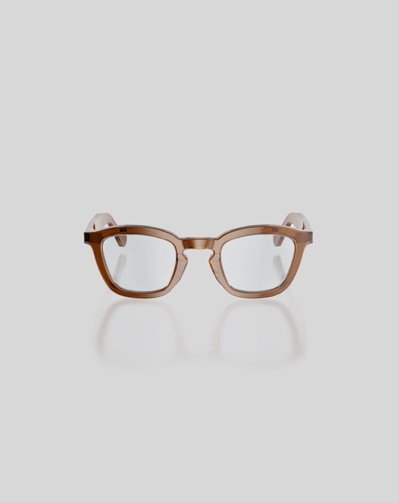 Ashton#Color_Montatura Marrone Trasparente Lucido