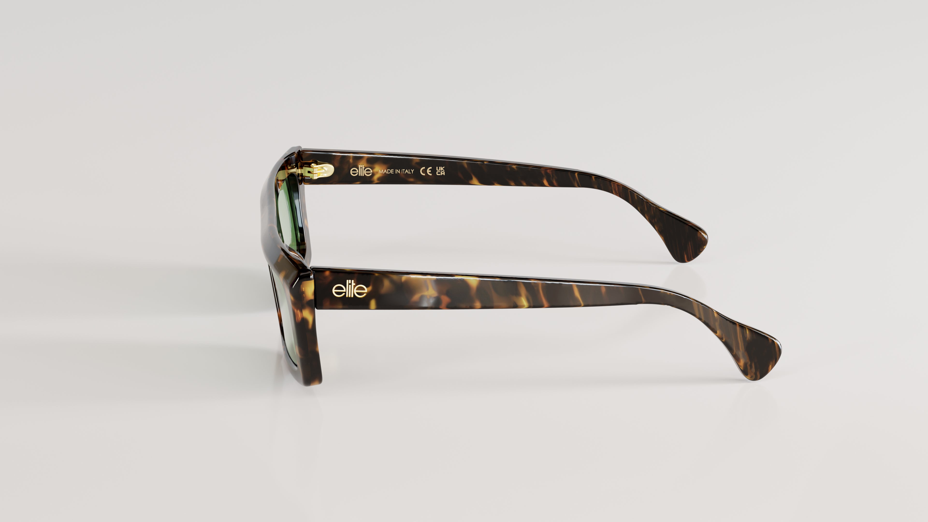 Valentin#Color_Montatura Havana Giallo Lucido con Lente Verde