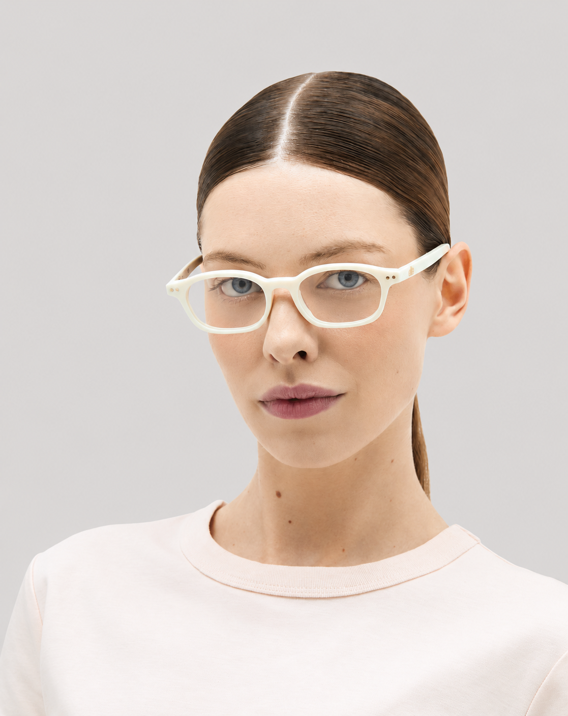 Debora#Color_Montatura Avorio/Burro Pastello Lucido