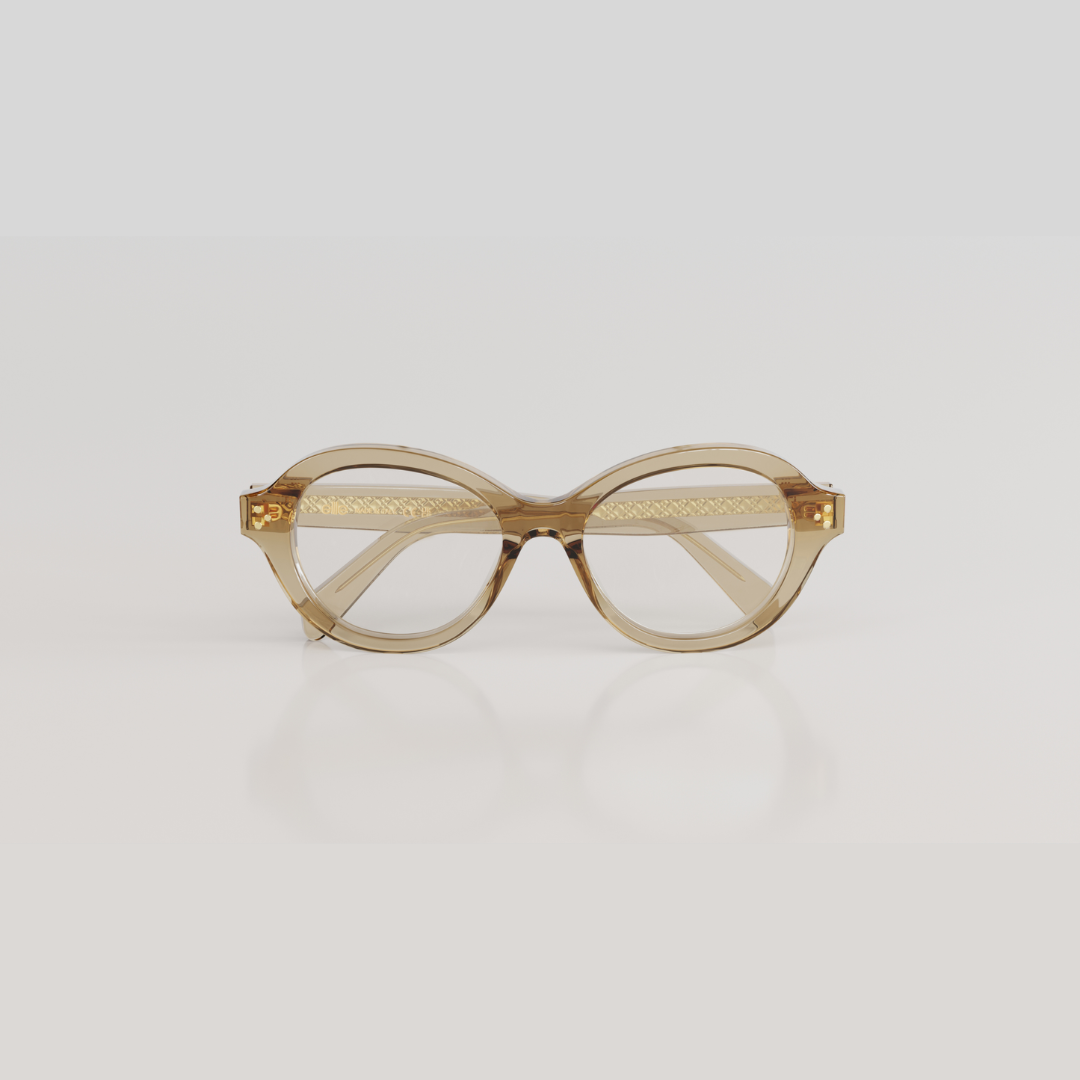 Cindy#Color_Montatura Champagne Lucido