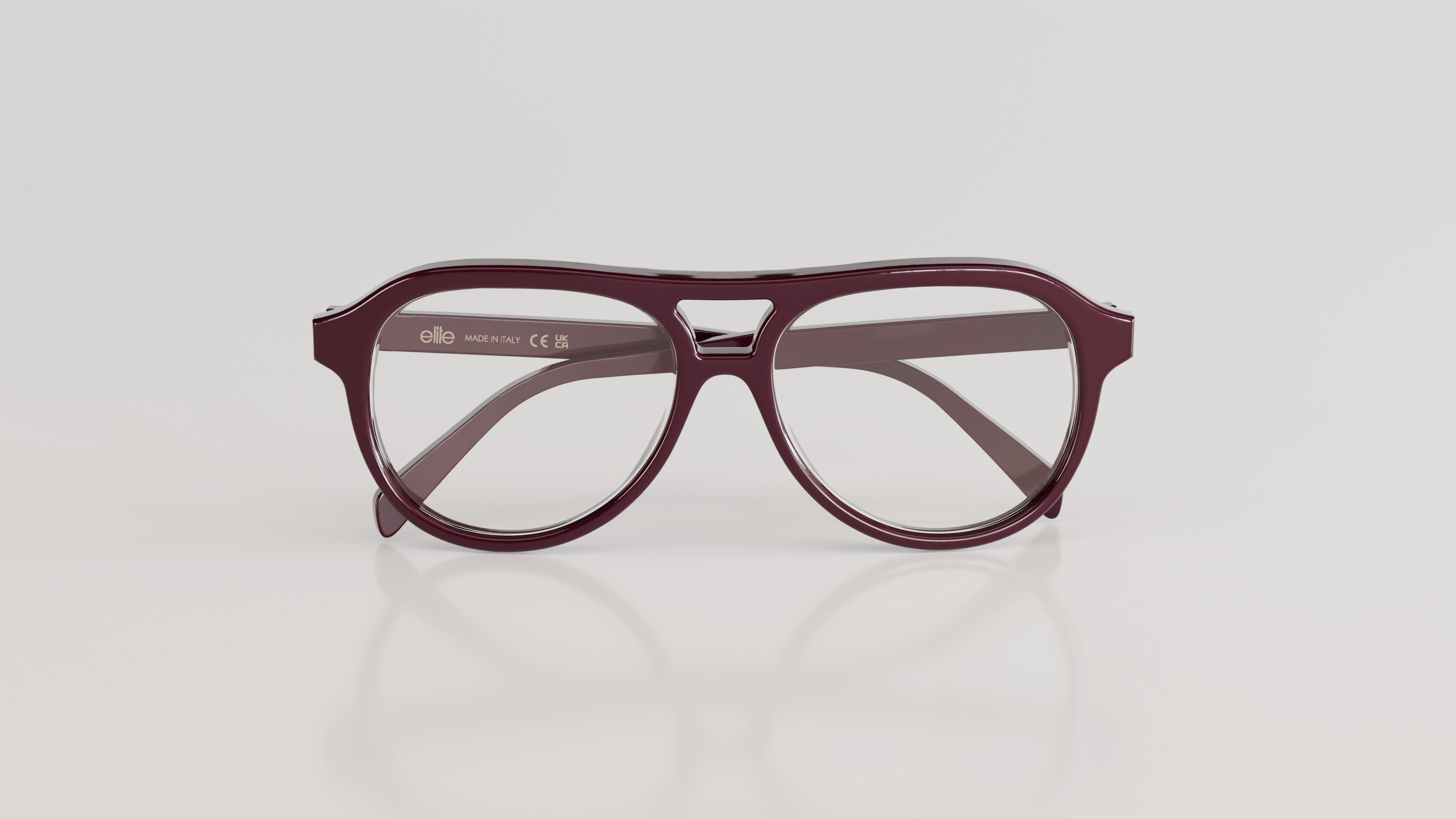 Claudia#Color_Montatura Burgundy Lucido