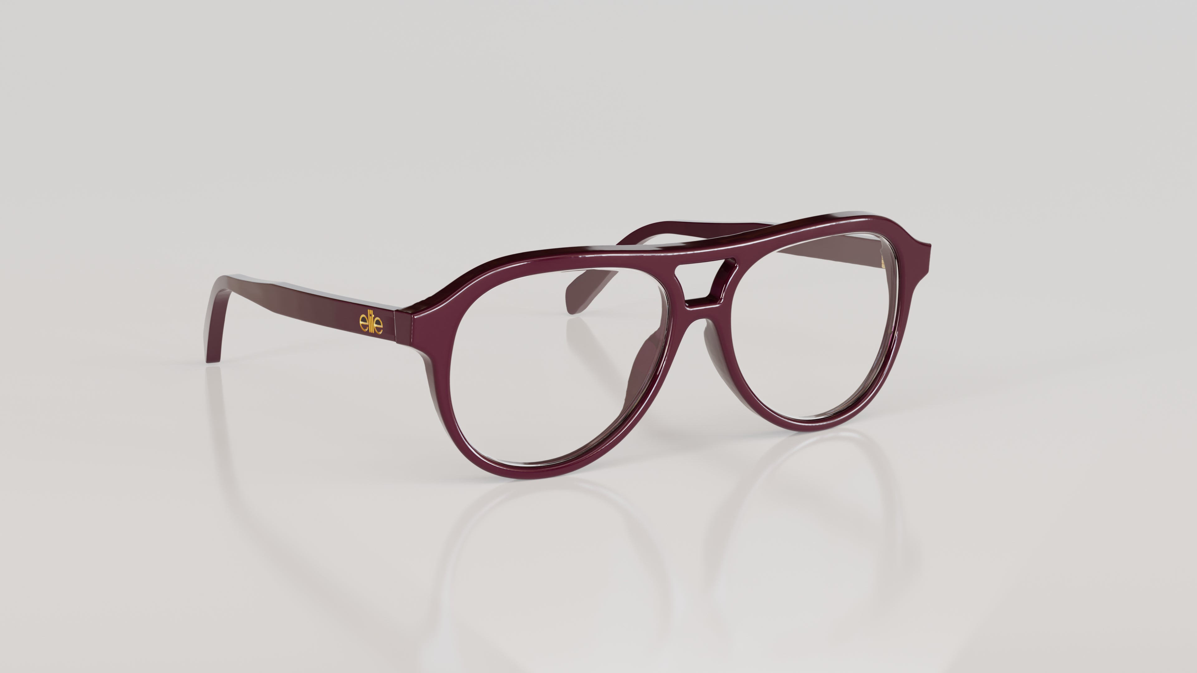 Claudia#Color_Montatura Burgundy Lucido