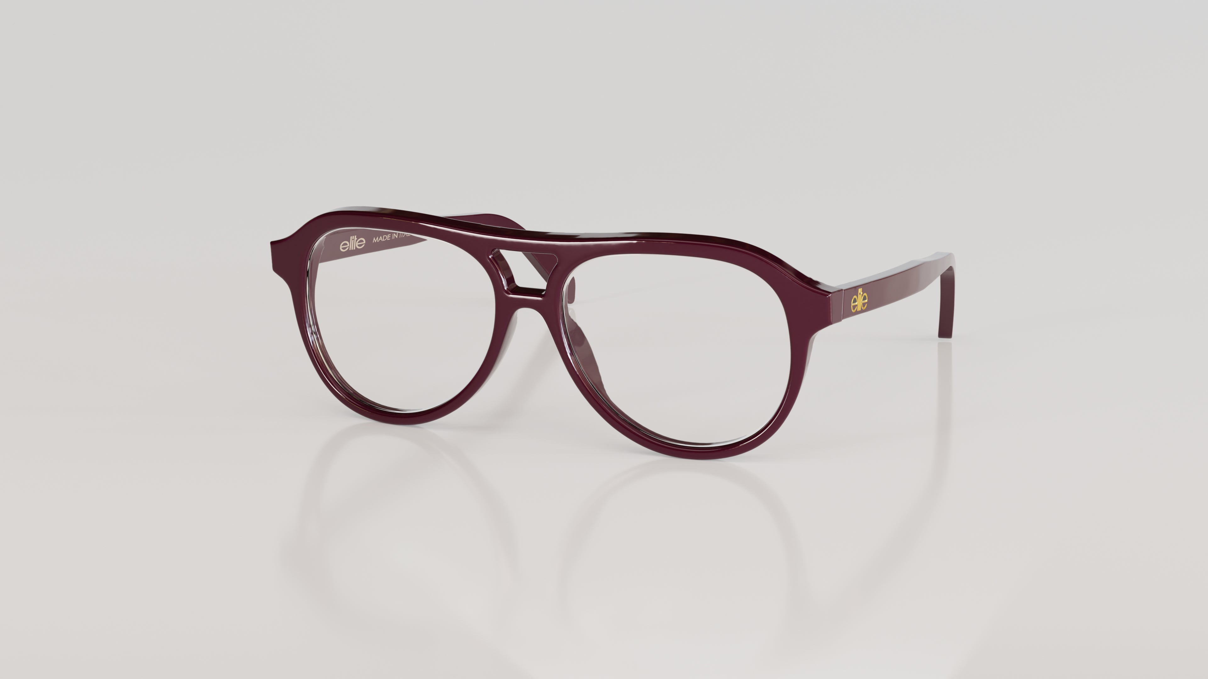 Claudia#Color_Montatura Burgundy Lucido