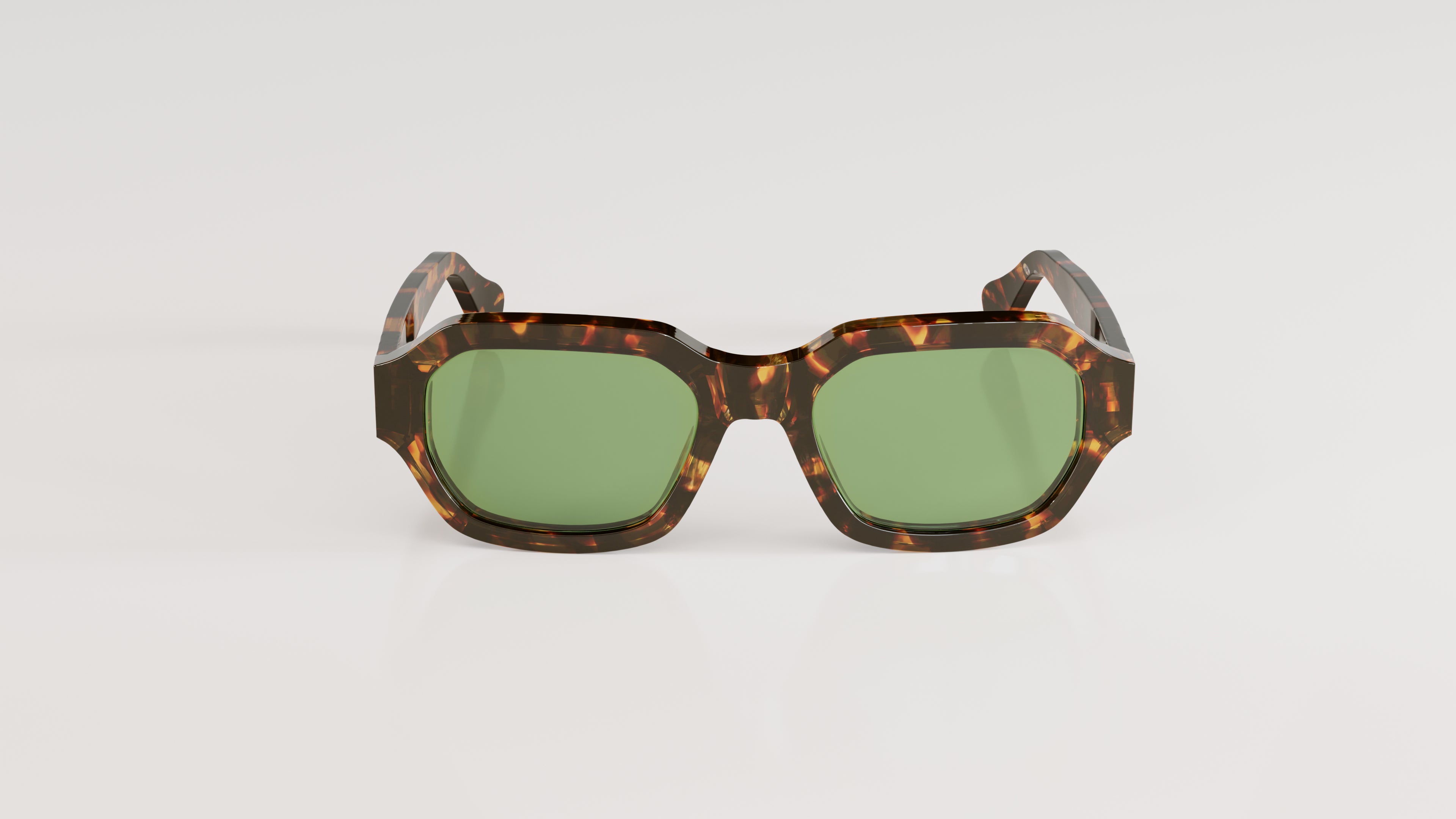 Chris#Color_Montatura Havana con Lente Verde