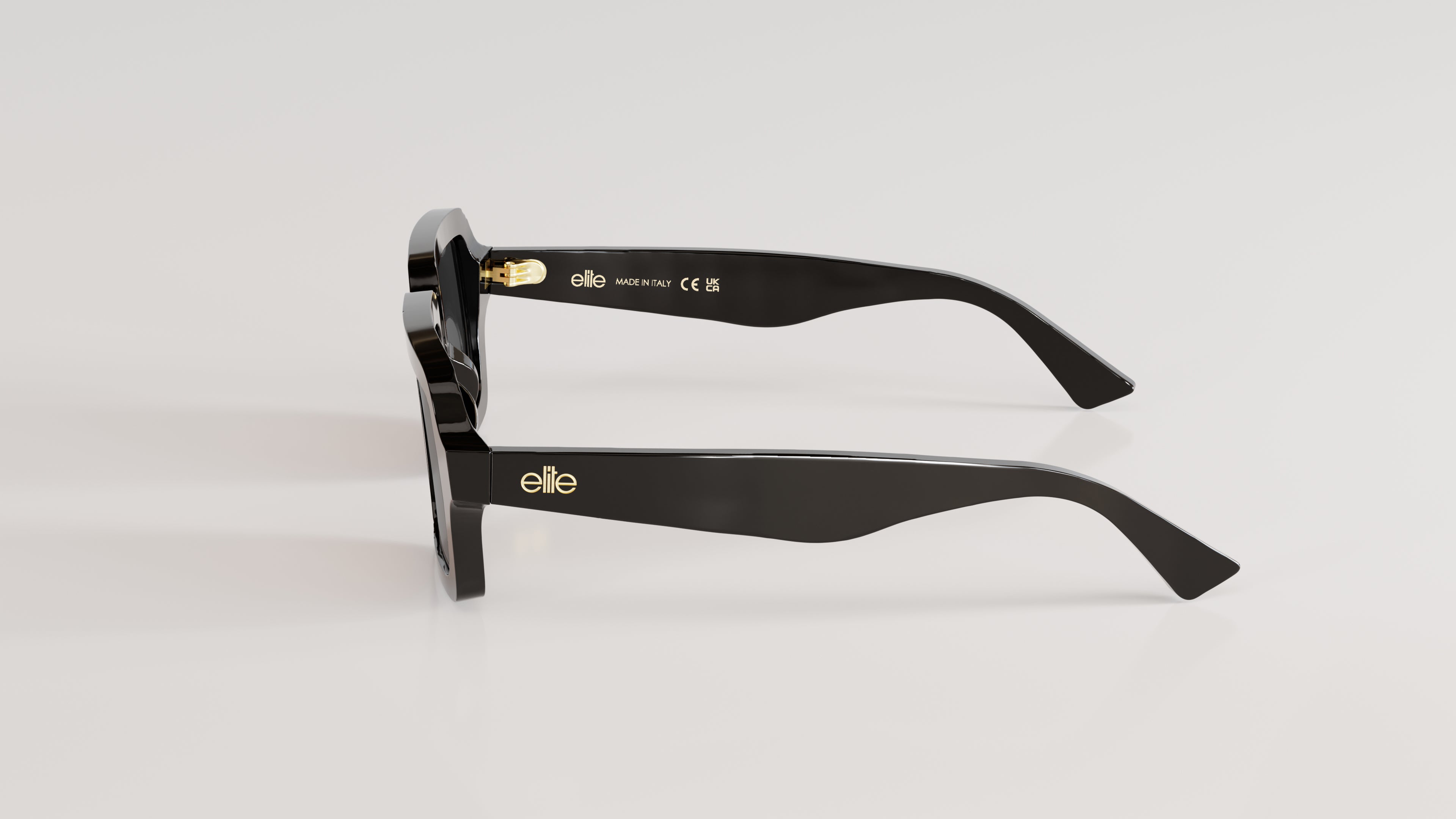 James#Color_Montatura Nero Lucido con Lente Fumo