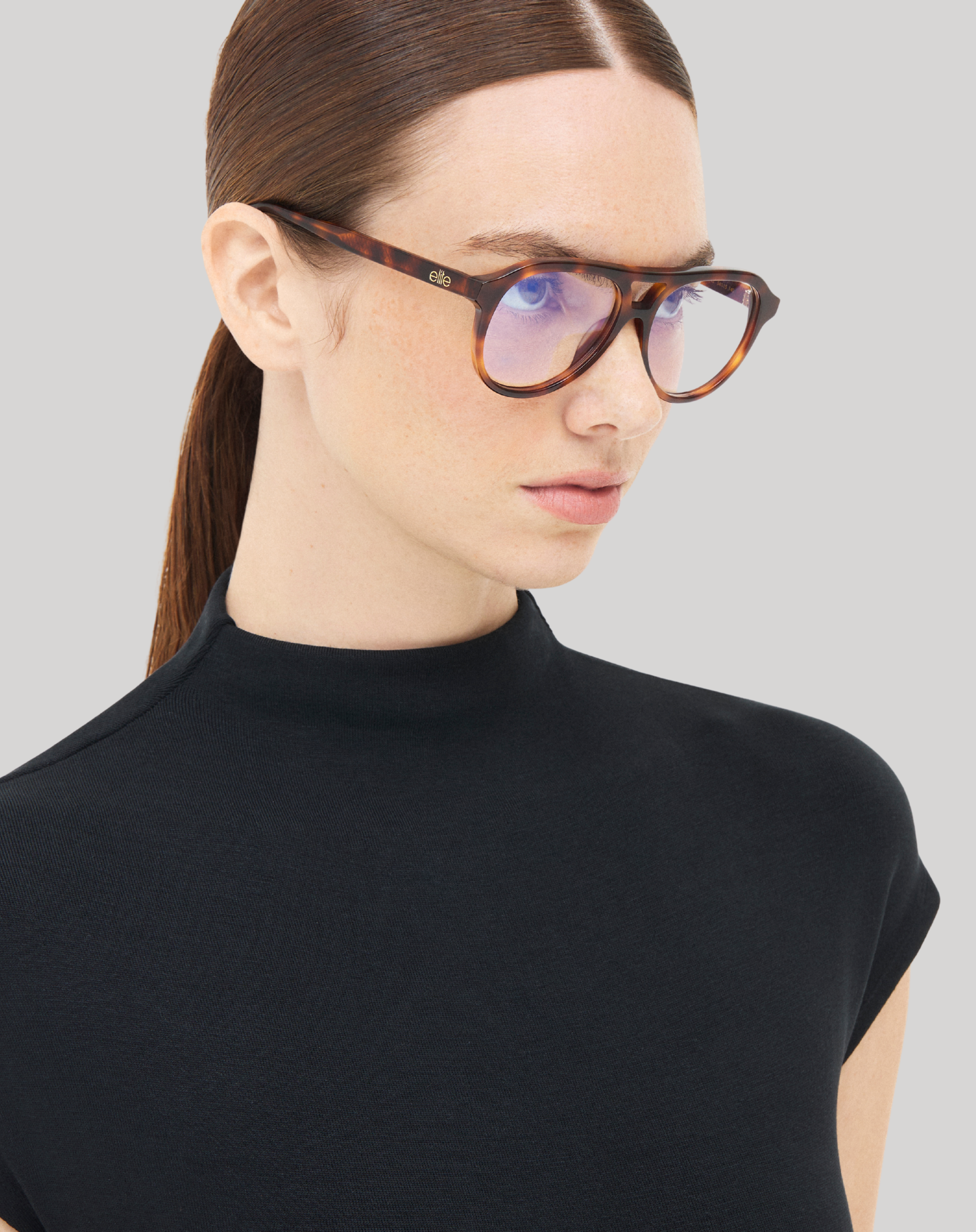 Claudia#Color_Montatura Havana Chiaro Lucido