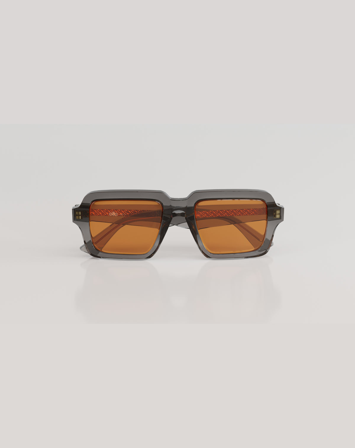 James#Color_Montatura Grigio Lucido con Lente Bronzo