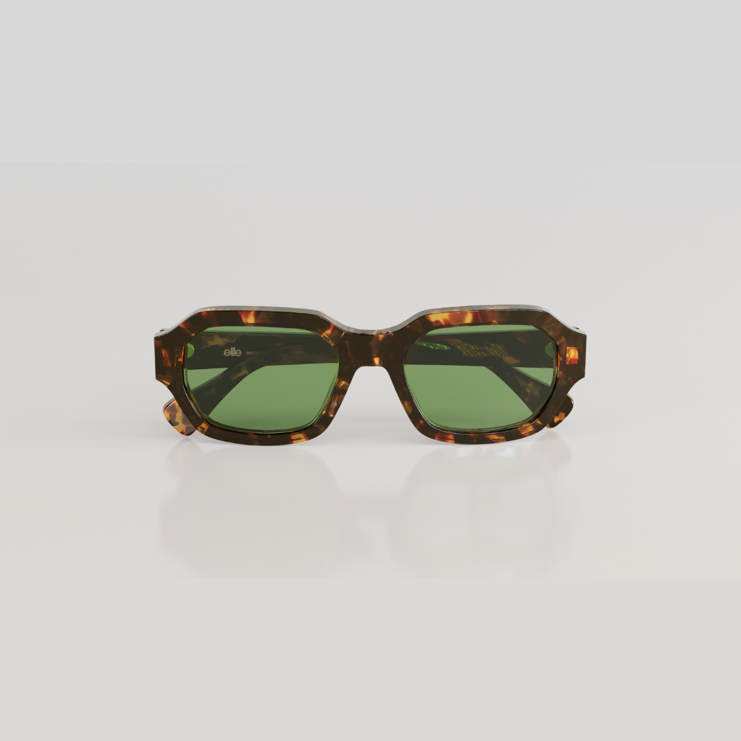 Chris#Color_Montatura Havana con Lente Verde