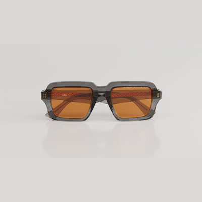 James#Color_Montatura Grigio Lucido con Lente Bronzo